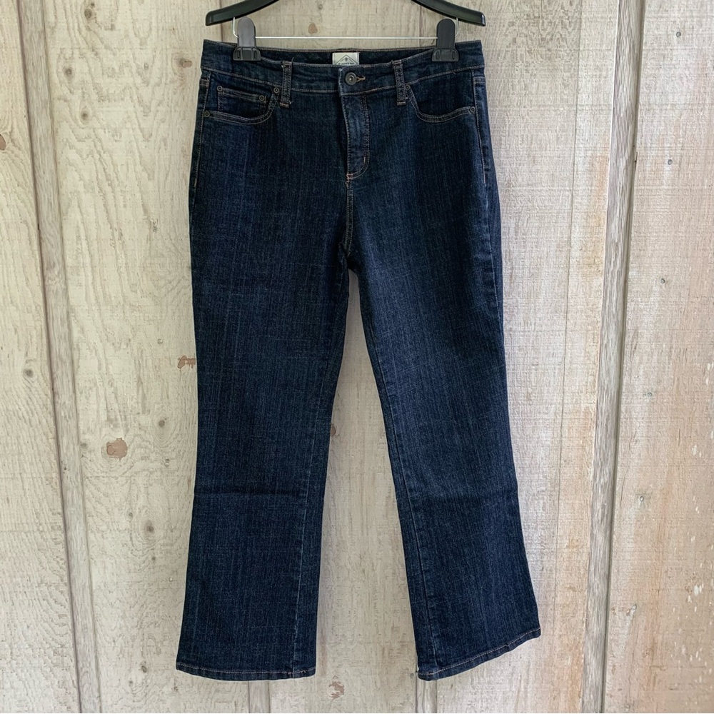 St. John's Bay Dark Blue Boot Cut Jeans | Size 10S